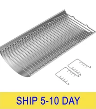 LS'BABQ Stainless Steel 27 Inch Charcoal Ash Pan Replacement for Chargriller Cha