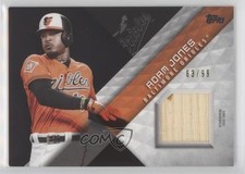 2018 Topps Major League Material Series 1 Black 63/99 Adam Jones #MLM-AJ 1z6