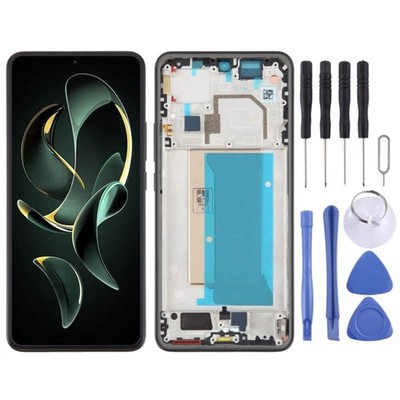 Xiaomi 13T Pro Original AMOLED LCD Screen with Frame & Digitizer Full Assembly