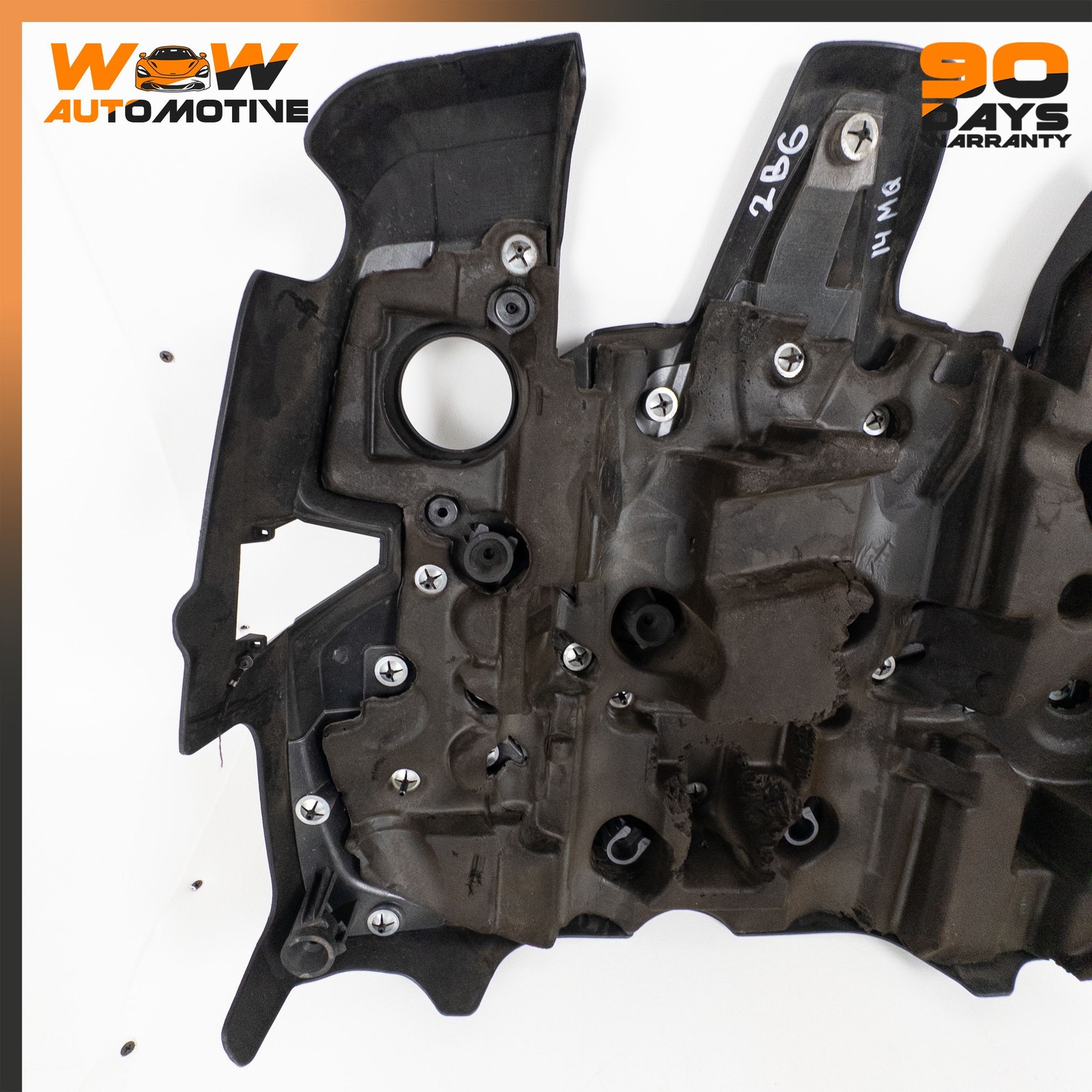 13-19 MASERATI QUATTROPORTE GTS 3.8L V8 ENGINE MOTOR COVER TRIM PANEL OEM