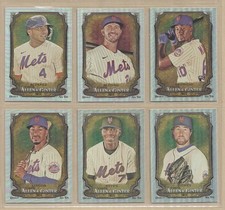 2024 Topps Allen & Ginter Silver Portrait Foil METS Base Team Set of (10)