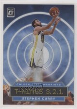 2019-20 Panini Donruss Optic T-Minus 3 2 1 Holo Prizm Stephen Curry #6 06v0