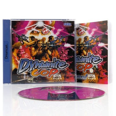 Sega Dreamcast: Dynamite Cop - DC Game (PAL EUR) OVP Komplett CIB