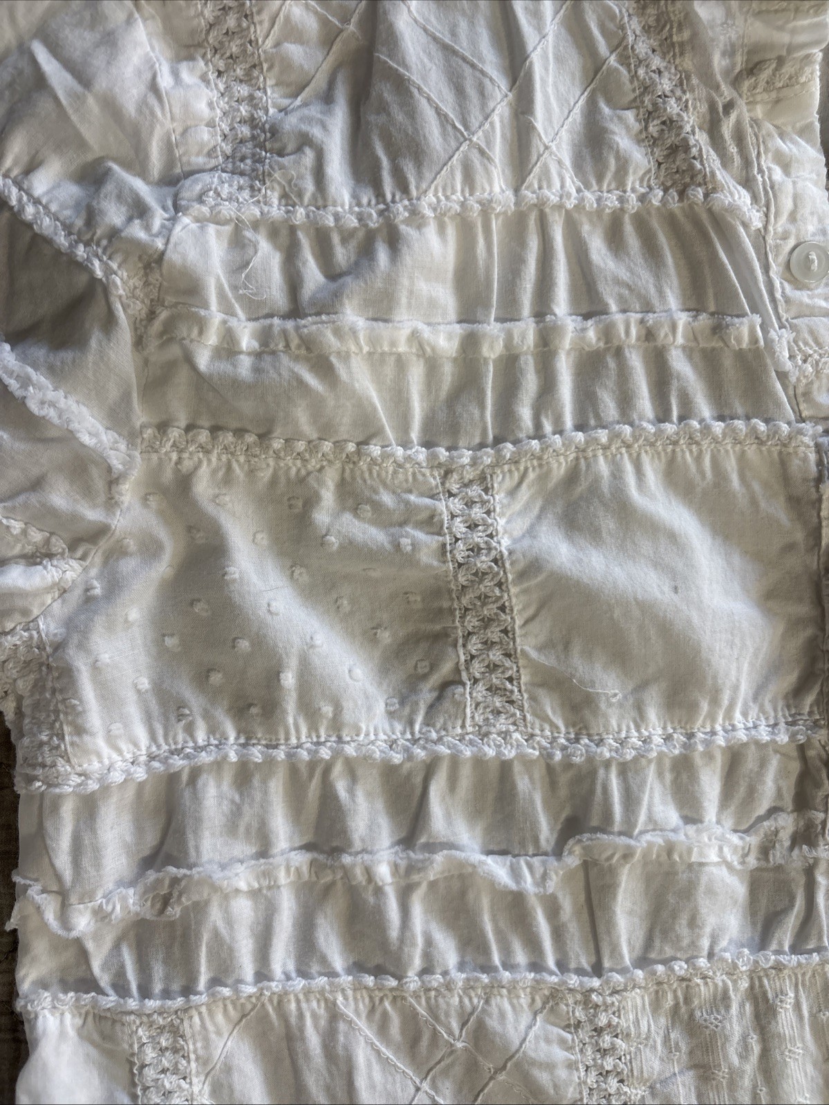 Dylan Highline Cotton Patchwork Long Sleeve Women… - image 4