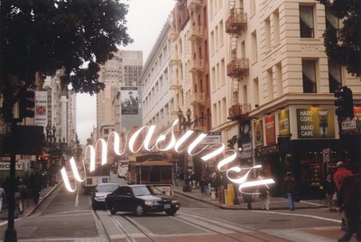 Cable Car in der Powell Street San Francisco USA 90ern Teile einer Sammlung-O