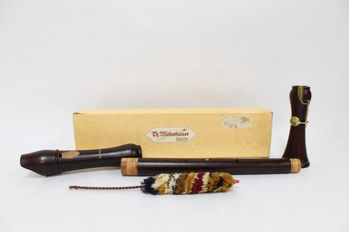 Vintage T.H. Mollenhauer Solist Wooden Recorder w/ Box