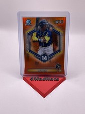 2026 Bowman Chrome Top 100 Luis Pena #BTP-14 Orange Refractor /25