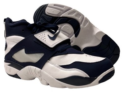 Nike Air Diamond Turf Cowboys FZ8224-101 White/College Navy (Men s 11) No Lid