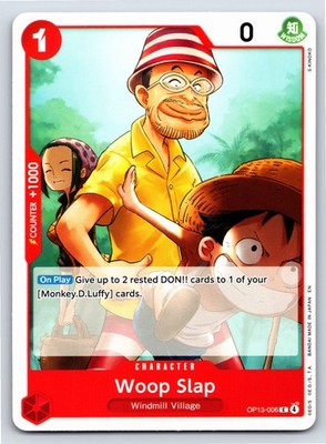 One Piece - OP13-006 - Woop Slap - C - US Seller