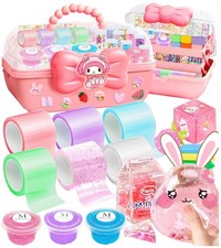 Nano Tape Bubble Kit for Kids, Squishy Toys Maker Making Kit, Small, Pink