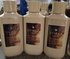 LOT OF 3 VANILLA CAFE SHOWER GEL BODY WASH BATH AND BODY WORKS DISCONTINUED X3