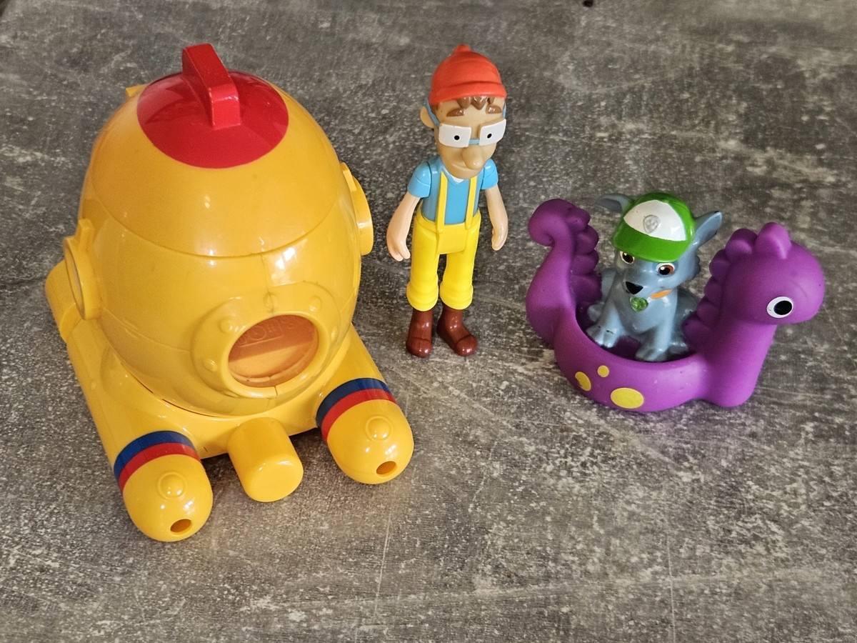 RARE Paw Patrol Captain Turbot Diving Bell Submarine Rocky