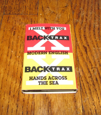 MODERN ENGLISH - I MELT WITH YOU / HANDS ACROSS THE SEA -BACK TRAX CASSETTE TAPE