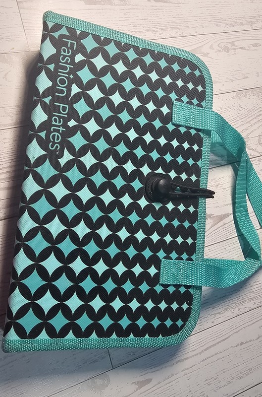 Fashion Plates with Carry Case