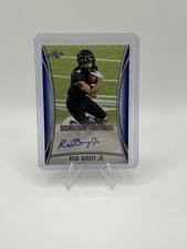 2021 Leaf Signature Rico Bussey Jr. #BA-RBJ Blue Rookie Auto Hawaii (AU, RC)