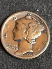 1938 Murcury Silver Dime