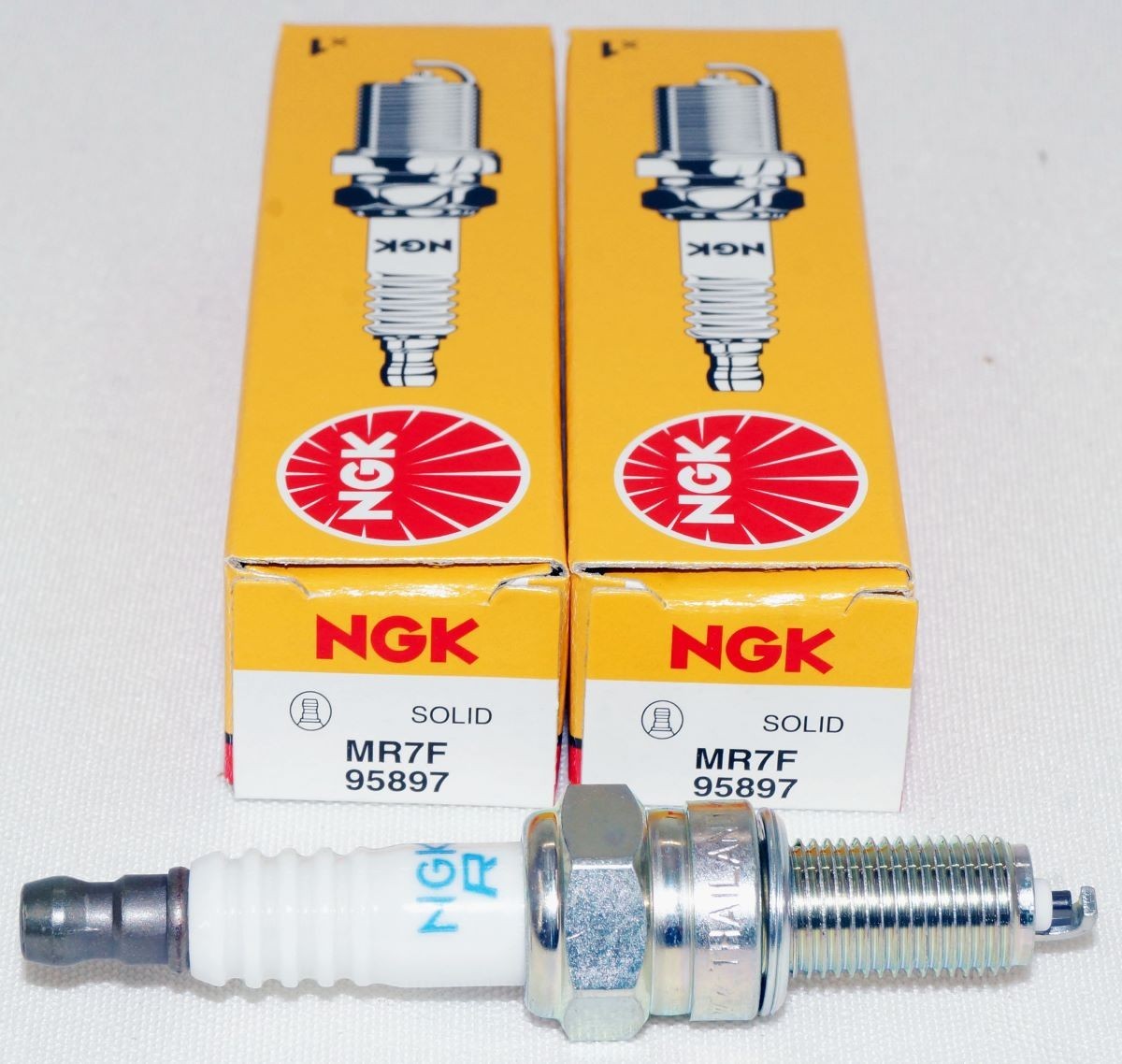 2 Pack Genuine NGK 95897 Standard Spark Plugs MR7F for Polaris and Indian