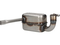 Auspuff (Originale Bauart) -PREMIUM- Vespa Wideframe VM1T, VM2T, VN1T, VN2T Etc