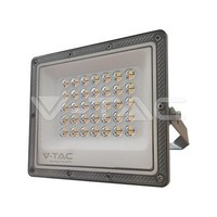 V-Tac Led-Flutlicht 30W 3000/4000/6500K Grau VT-44030CCT - 23613