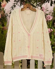 Taylor Swift Lover Album Cardigan Size M/L MD/LG