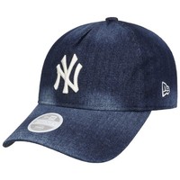 New Era 9Twenty Washed Denim Yankees Cap Basecap Baseballcap Curved Brim Mlb Ny