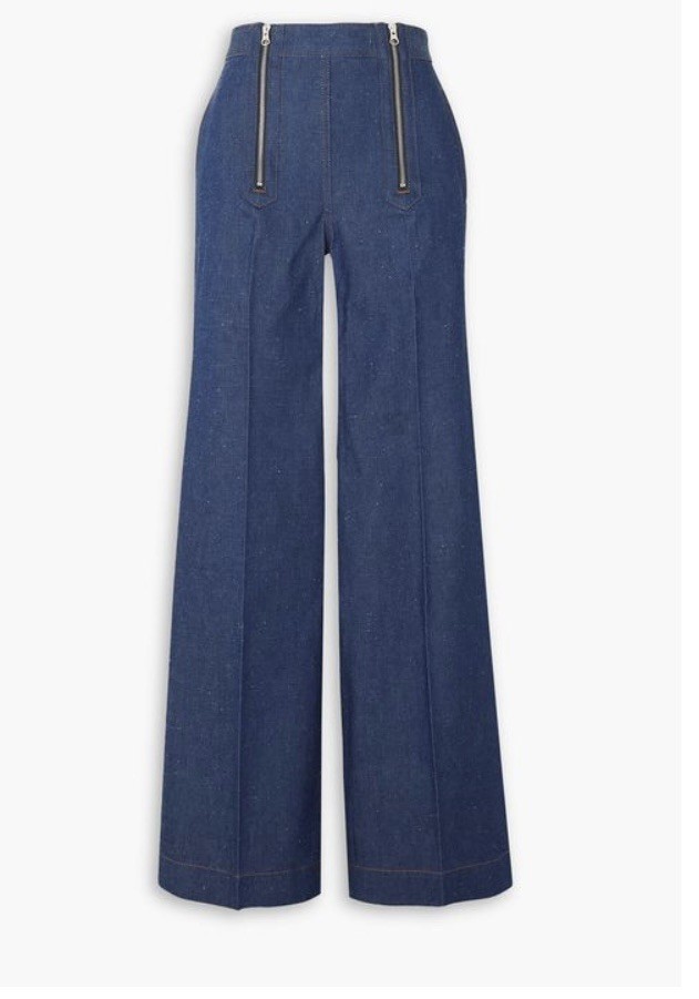 VICTORIA BECKHAM High-rise wide-leg jeans 27 RRP £588