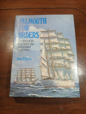 #ad #ad Falmouth for Orders Last Clipper Ship Race Cape Horn 1972 HCDJ Alan Villiers $26.00