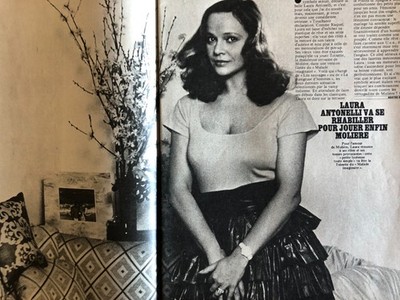   CLIPPING Vintage   LAURA ANTONELLI   Juli 1979   2 Seiten  