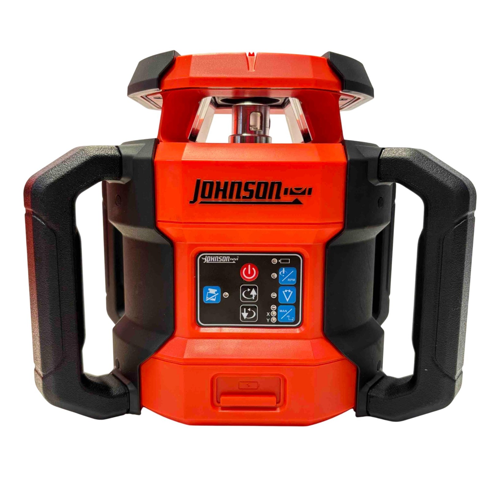 Johnson Level & Tool JLR100-RT-RD Dual Slope Rotary Laser Level Kit