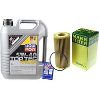 Inspektionspaket 5L Liqui Moly Top Tec 4100 5W-40 FüR VW T-ROC 2.0 TSI 4Motion
