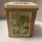 Vintage Ferry Morse Seed Company Flower Seeds Metal Tin Empty