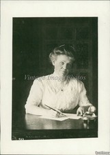 1914 Photo Mrs Frederick G Sanborn Chairman Pioneer Mother Monument Assoc 5X7