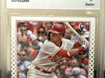 2022 Topps Series 1 - Lars Nootbaar #58 Gold Star (RC) for sale