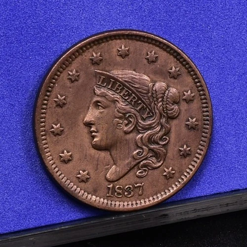 Photo of a 1837-P Large Cent from an eBay listing that sold on Jul 23, 2026