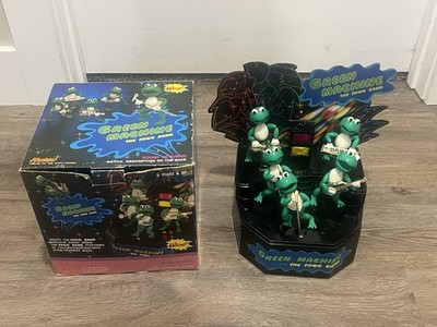Vintage Metro Green Machine FROG BAND 1989 W/ Box Lights Up But No Dancing