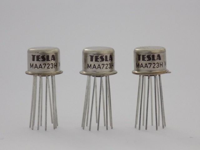 1x Tesla MAA723H --( 700mW 50V 150mA )-- Voltage Regulator - MAA-723-H ...