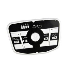 Panel central de vehículo eléctrico para niños para niños para montar en coche panel de control medio