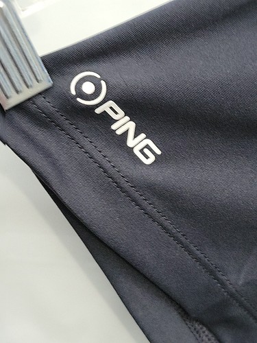 PING Sensor Cool Polo Shirt Mens Medium Old Course St. Andrews Blue NEW NWT - Bild 5 von 6