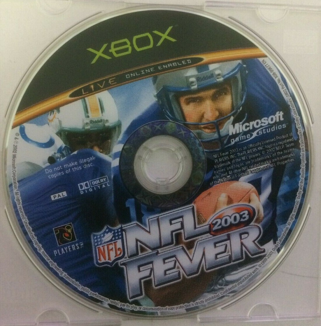 NFL 2003 Fever Xbox