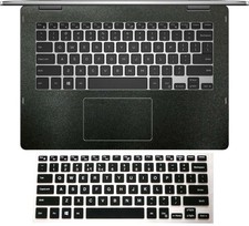 Matte black Palmrest Skin  Keyboard Cover for Dell Inspiron 13-7000 13-5000