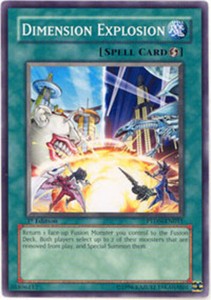 Dimension Explosion - PTDN-EN051 - Common - Unlimited Edition x3 - Near Mint