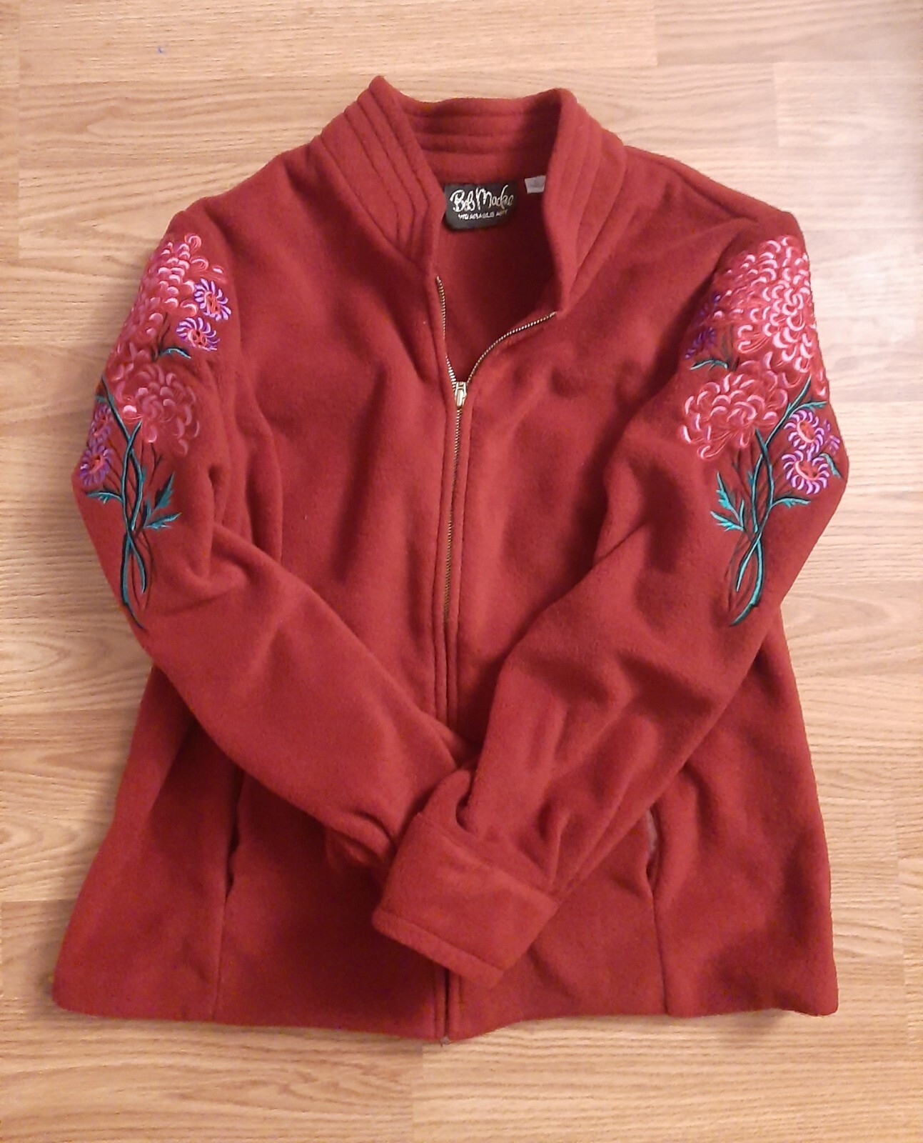 bob mackie wearable art jacket large - image 2