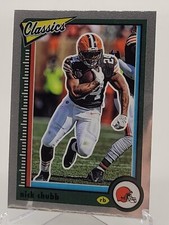2022 PANINI CLASSICS NICK CHUBB SILVER PREMIUM FOOTBALL CARD CLEVELAND BROWNS 