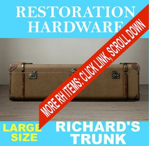 RESTORATION HARDWARE RICHARDS' TRUNK COFFEE TABLE | eBay
