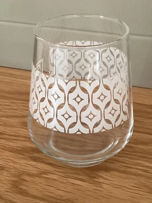 Hornsea John Clappison Heirloom Design Glass Tumbler New