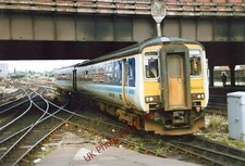 Railway Photo 12x8 Class 156 DMU 156424 arriving at Manchester Victoria c1992