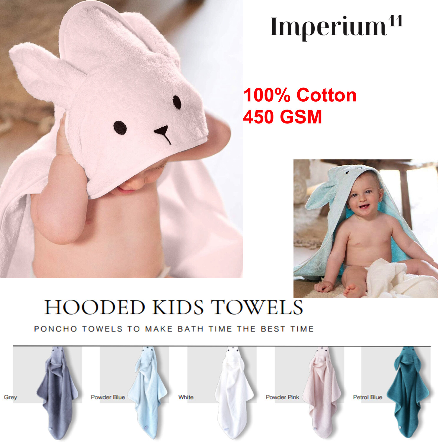 hooded baby towels tesco