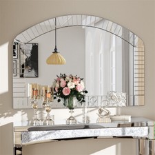 Decorative Large Arched Mirror for Wall Grecian Venetian Mirrors for Home Hotel