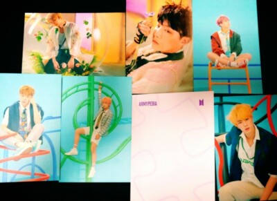 BTS ARMYPEDIA Official Postcard Set LOVE YOURSELF 'ANSWER' Photo