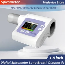 Digital Spirometer SP10 Lung Breath Diagnostic Vitalograph with Software